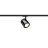 SLV Spot Sur Rail Enola C Rail Monophasé Aluminium Noir 11W 1040lm 55D - 830 Blanc Chaud