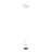 SLV Numinos Phase S Suspension Luminaire Aluminium Blanc 10.42W 1020lm 60D - 930 Blanc Chaud | Meilleur Rendu Des Couleurs - Dimmable 