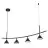 Ledvance LED Decor Suspension Luminaire Fuji Noir 16W 620lm - 930 | Meilleur Rendu Des Couleurs