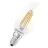 Ledvance Classic LED E14 Bougie Filament Claire 5.9W 806lm - 827 Blanc Très Chaud | Équivalent 60W