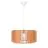 Nordlux Asti 50 Suspension Luminaire Bois et Métal Brun | Convient pour E27