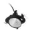 Philips Spot LED Greenspace Accent Elbow Aluminium Noir 22.5W 2900lm 36D - 827 Blanc Très Chaud | 163mm - IP20