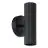 Eglo Applique Murale Portillo Acier Noir | Convient pour 2x GU10