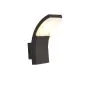 Ansell LED Wall Light Senza Graphite 6W 410lm - 830 Warm White | IP54