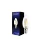 Noxion Lucent LED E14 Bougie Filament Claire 2.5W 250lm - 827 Blanc Très Chaud | Équivalent 25W
