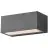 D'Lite Wandlamp Bello Zwart Up & Down 12W 850lm - 830 Warm Wit| IP54