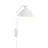 Nordlux Ellen 20 Wandlamp Metaal en Textiel Wit | Geschikt voor E14