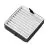 Ledvance Purificateur d'air remplaçant pour filter Gris