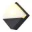 D'Lite Applique Murale Elios ABS Noir | IP54 - Convient pour 1x E27 