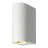 D'Lite Applique Murale Vossem Long Aluminium Blanc Up & Down| IP54 - Convient Pour 2x GU10