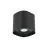 Eglo Plafond Spot Arenzano Acier Noir 4.7W 345lm - 830 Blanc Chaud | Dimmable - Convient pour GU10